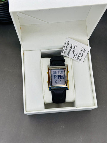 Fitron Digital Leather Strap Watch